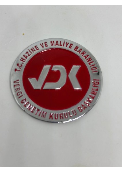 Vergi Denetim Kurulu Rozet Metal