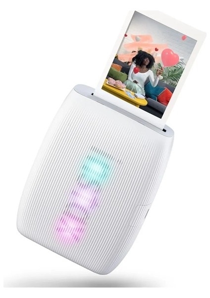 Instax Mini Link 3 Beyaz Akıllı Telefon Yazıcısı ve 10'lu Mini Film