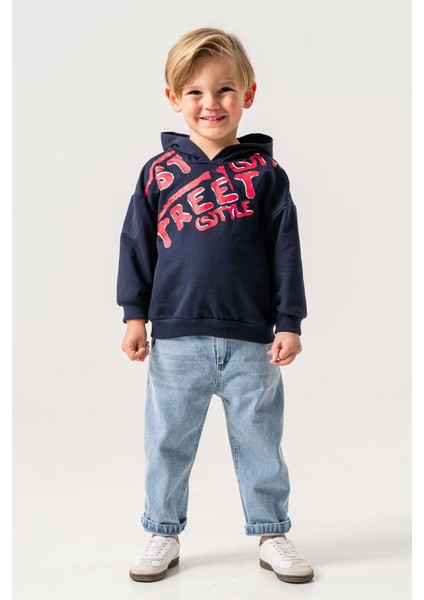 Su Geçirmez Astarlı Kapüşonlu 3 Parça Erkek Çocuk Yelekli Takım modelleri