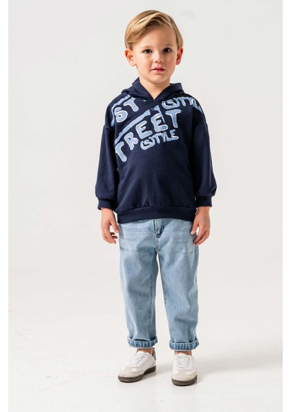 Su Geçirmez Astarlı Kapüşonlu 3 Parça Erkek Çocuk Yelekli Takım modelleri