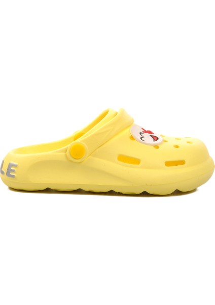 Sarı Sabo Unisex Çocuk Terlik Brn 1648 F