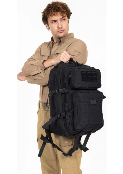 Akn 45 Lt. Taktik Sırt Çantası-Siyah