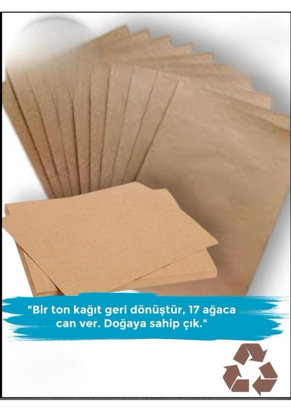 Baskısız Boş Oto Paspas Kağıdı 50 Adet 35x50 Ebat - Neme Dayanıkl