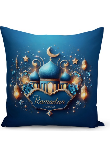 Ramazan Serisi Çift Tarafı Dijital Baskılı 4'lü Kırlent Kılıfı Seti modelleri