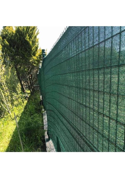 Gölge Filesi – 55 Lik Gölgeleme Filesi – Çit Filesi – Yeşil - 1 Metre x 100 Metre