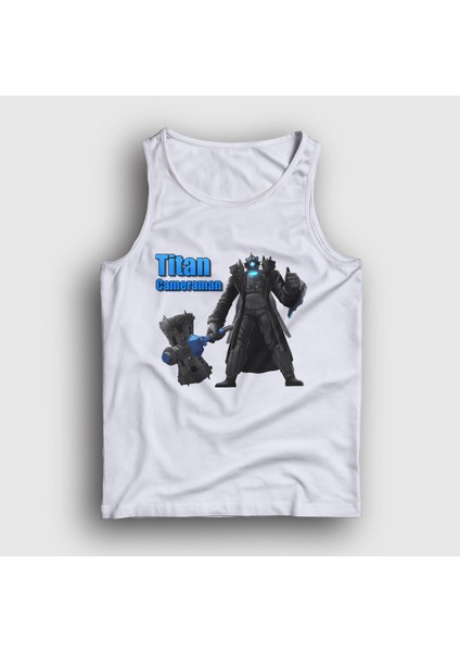 Beyaz Titan Cameraman Skibidi Toilet Atlet