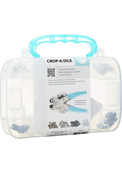 R Memory Keepers Pembe Crop-A-Dile Taşıma Case 70909
