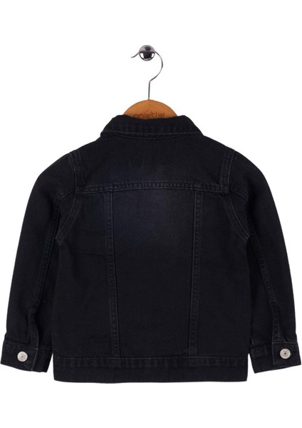 Unisex Çocuk Kot Ceket