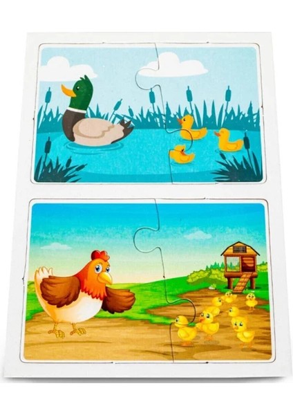 Yavru Hayvanlarve Anneler Puzzle indirimleri