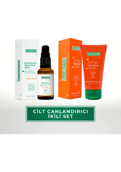 Cilt Canlandırıcı 2'li Set