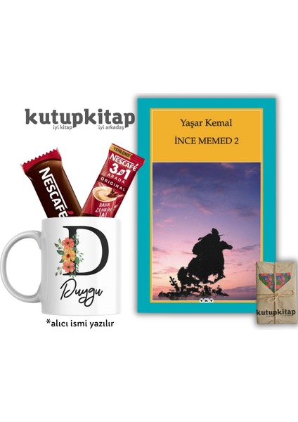 Ince Memed 2 Kutupkitap Isimli Kupa Kahve Kişiye Özel Not Ince Memed 2 Yaşar Kemal Kitap Hediye Seti