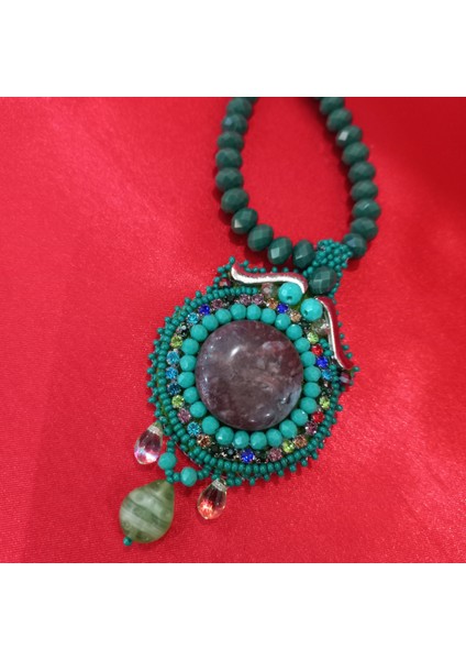 Turkuaz Tasarım Kolye 3, Kişiye Özel Tasarımlar, Doğal Taş takılar fiyatları