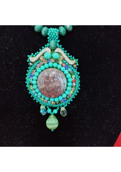 Turkuaz Tasarım Kolye 3, Kişiye Özel Tasarımlar, Doğal Taş takılar modelleri