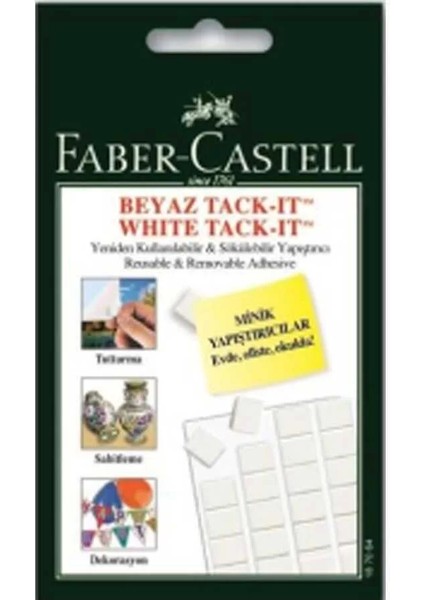 Hamur Yapıştırıcı Tackıt 50 Gr Beyaz