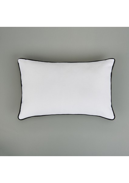 Soft Ethnic Biyeli Kırlent - Beyaz - 30x50 cm fiyatları