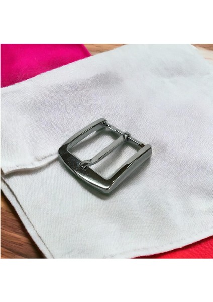 Kemer Tokası 4,5 cm Krom Nikel 1 Adet (Leathercraft, Deri Hobi)