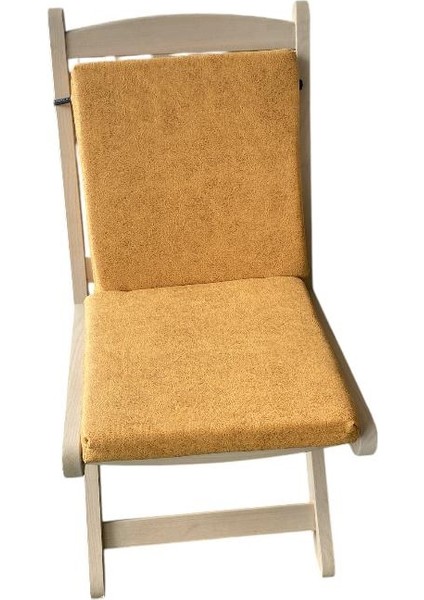Sırtlı Sandalye Minderi Arkalıklı Koltuk Minderi 40X40X5CM