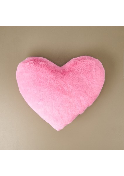 Soft Love Figürlü Yastık - Pembe - 45 cm