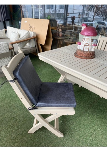 Sırtlı Sandalye Minderi Arkalıklı Koltuk Minderi 40X40X5CM