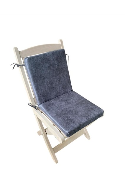 Sırtlı Sandalye Minderi Arkalıklı Koltuk Minderi 40X40X5CM