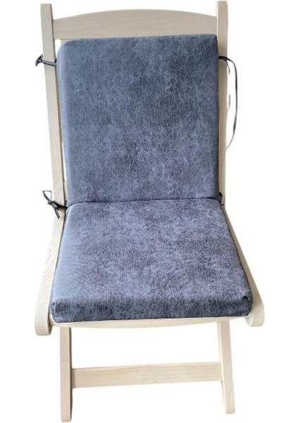 Sırtlı Sandalye Minderi Arkalıklı Koltuk Minderi 40X40X5CM