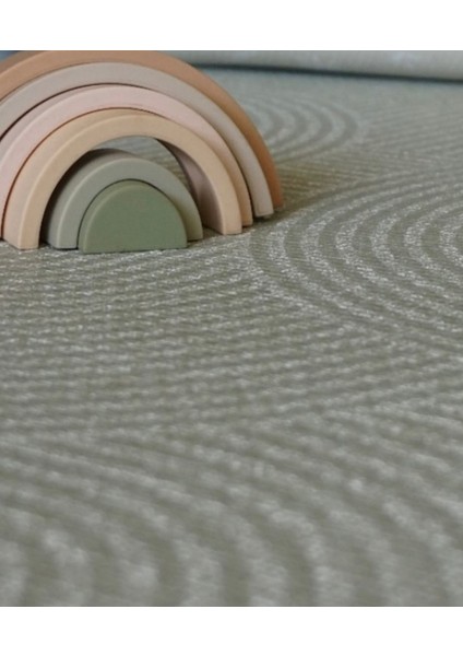 Dwinguler Latte Palm & Hills Çift Taraflı Dolgulu Oyun Matı 210 Cm x 140 Cm x 1,3 Cm