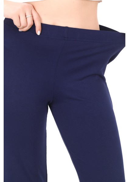 Viskon Tunik ve Pantolon Takım-Lacivert indirimleri