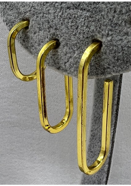 Üçlü Gold Renk Küpe fiyatları
