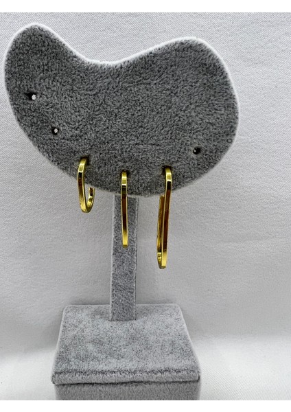 Üçlü Gold Renk Küpe fırsatları