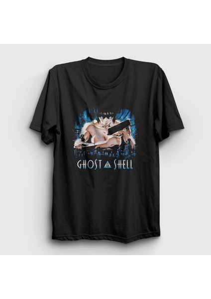 Siyah Motoko V2 Ghost In The Shell T-Shirt