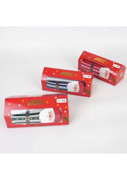 Redimen Kutulu Havlu Bebek Külotlu Çorap