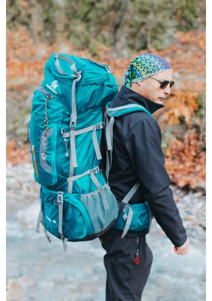 Ultra Dayanıklı Su Geçirmez Trekking Çantası – Ergonomik Tasarım, 80L Kapasite-Yeşil fiyatları