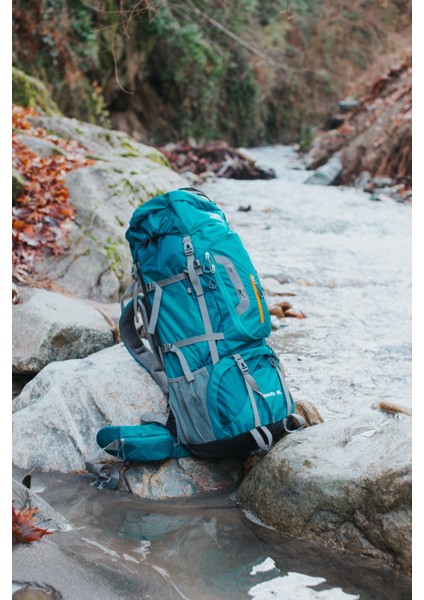 Ultra Dayanıklı Su Geçirmez Trekking Çantası – Ergonomik Tasarım, 80L Kapasite-Yeşil indirimleri
