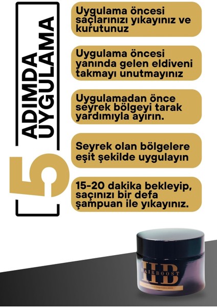 Hairboost Erkek Saç Kapatıcı Dolgunlaştırıcı Krem 50 ml 3 Adet (1 Adet Tarak Hediyeli) indirimleri
