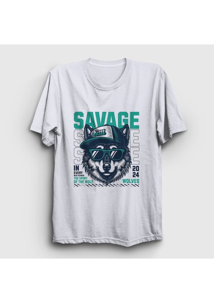 Beyaz The Spirit Of The Wolf Kurt T-Shirt
