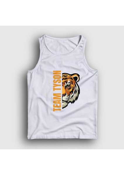 Unisex Beyaz Tiger Boks Boxing Team Mike Tyson Atlet