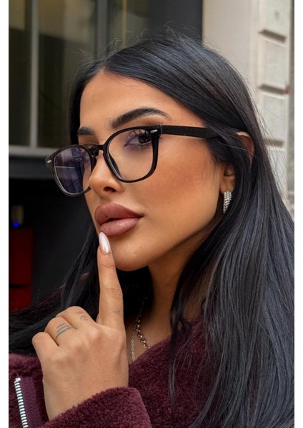Lisbon Kadın Blue Block Gözlük Siyah fiyatları