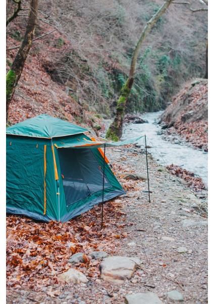 Çift Katmanlı Otomatik Kamp Çadırı Su Geçirmez Raıkou indirimleri