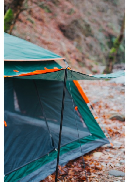 Çift Katmanlı Otomatik Kamp Çadırı Su Geçirmez Raıkou