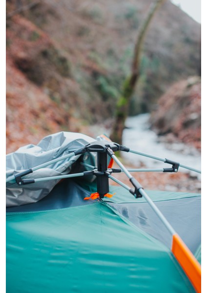 Çift Katmanlı Otomatik Kamp Çadırı Su Geçirmez Raıkou