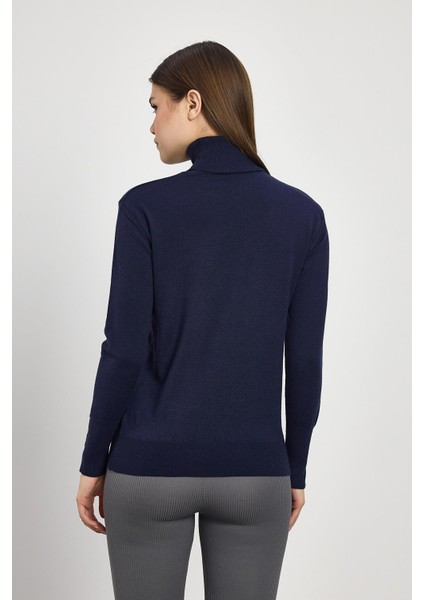 24369 Balıkçı Yaka Kol Detay Kazak Laci indirimleri