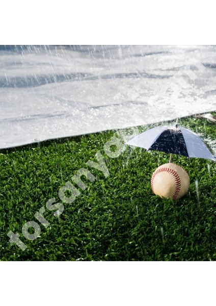 140 gr Beyaz Branda – Kenarları Halkalı – Pvc Branda – Kar ve Su Geçirmez - 16 Metre x 4 Metre