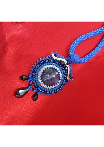 Ametist Tasarım Kolye, Doğaltaş Kolye, Kişiye özel tasarımlar
