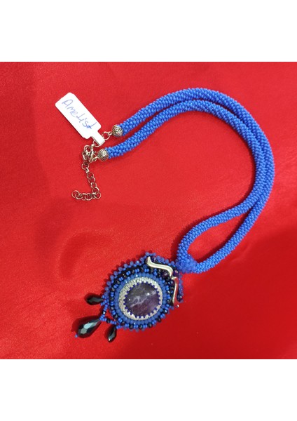 Ametist Tasarım Kolye, Doğaltaş Kolye, Kişiye özel tasarımlar