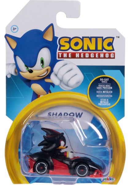 Sonıc Karakter ve Araba, 1:64 Ölçekli Koleksiyon Araba Malzemesi ve Tasarımıyla - Knuckles