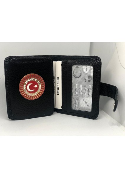 Tbmm Türkiye Büyük Millet Meclisi Çıtçıtlı Cüzdan Hakiki Deri