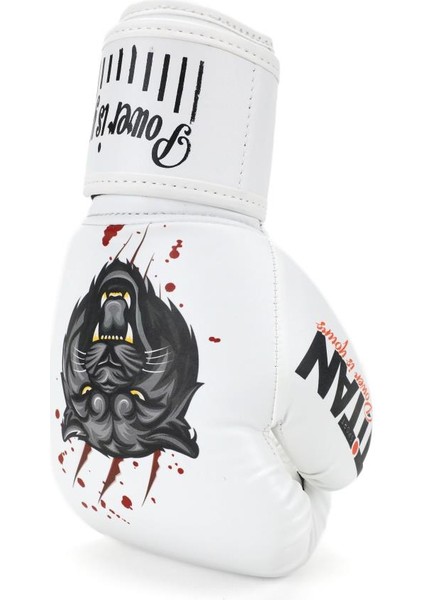 Beyaz Puma Desenli Boks Eldiveni fiyatları