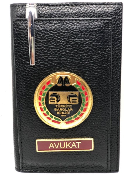Barolar Birliği Avukat Notluk Cüzdan Hakiki Deri