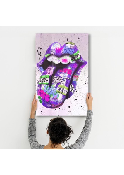 Tongue - Purple Designer's Collection Cam Tablo