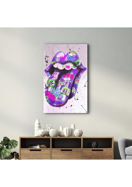Tongue - Purple Designer's Collection Cam Tablo